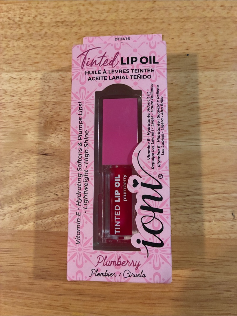 ICON Tinted Lip Oil - Plumberry Pink